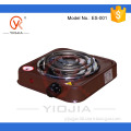 Single burner coil electric cooking stove